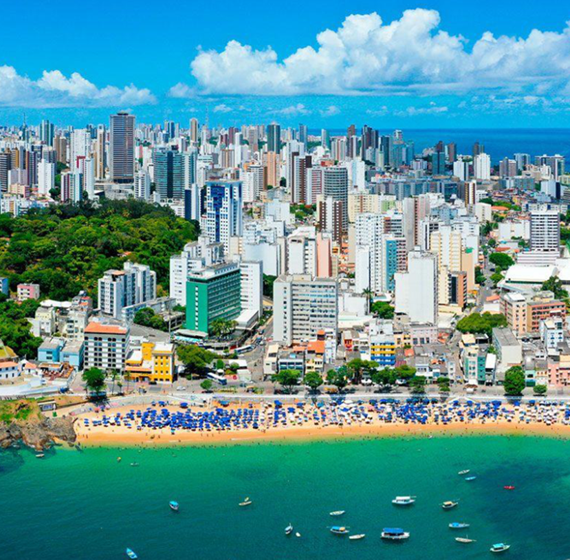 Vista aérea de Salvador